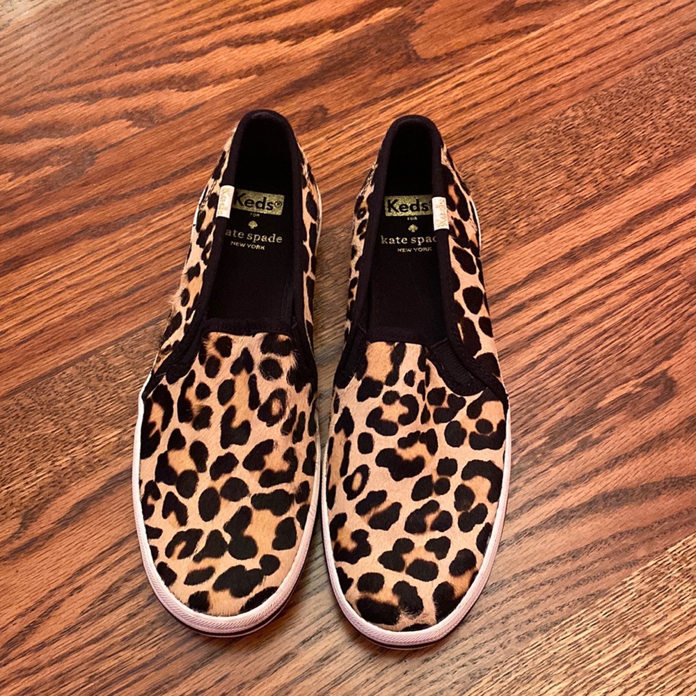 Kate Spade Keds size 6 leopard print shoes
